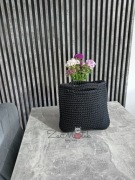 Torba szydełkowa duża dzień dziecka urodziny prezent hand made