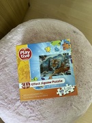 Puzzle 3D tygrys