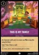 Disney Lorcana: This Is My Family