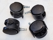 Kółka Rolki do foteli z PRL-u 