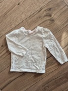 Blue Zoo Debenhams biała koszulka z długim rękawem basic 74