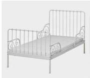 Łóżko IKEA MINNEN – rozkładane, w dobrym stanie + materac rosnący