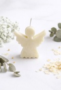 Świeca sojowa, świeczka, aniołek, podziękowanie, upominek Komunia Święta 