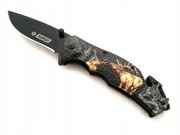 NÓŻ RATOWNICZY SPRĘŻYNOWY MYŚLIWSKI KANDAR N353C