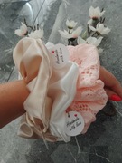 Gumka, scrunchie , zestaw 3 gumek xl 