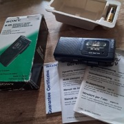 Dyktafon  SONY  M - 405  cały komplet  1992r.  Vintage rarytas 