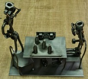 Gra w szachy Figurka z metalu Prezent