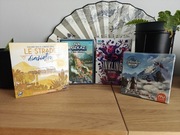 Zestaw 4 gier gry planszowe Kolejowy Szlak na rozkaz Inkling rodzinne