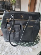 Lulu Castagnette torebka skóra ekologiczna czarny