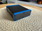 Obudowa aluminum premium, czarna 107x38x128