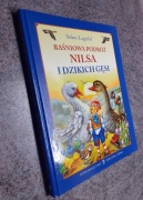 Selma Lagerlöf - Baśniowa podróż Nilsa i dzikich łabędzi BDB STAN 