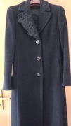 DAMEX elegancki płaszcz wełniany,  r 36