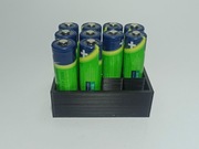 Uchwyt stojak na baterie AA