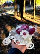 Flower box świece sojowe z kwiatów na każdą okazję 