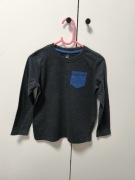 Koszulka chłopięca na długi rękaw longsleeve lupilu 110/116