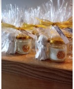 Podziękowania  aniołek że swieczką