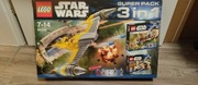 LEGO Star Wars: Superpakiet 3 w 1 – 66396, 7877, 7913, 7929.Kompletny.