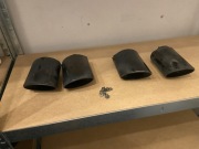 Końcówki wydechu Porsche Panamera 971 Turbo