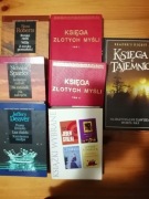 Księga Złotych Myśli - 2 tomy- 8 zł, Księga Tajemnic- 5 zł, Opowiadania
