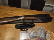 Karabin czarnoprochowy Pedersoli Rolling Block  kal 50