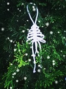 Zawieszka na choinkę / makrama