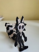 Zabawka handmade z drutu. Słoneczny lis.