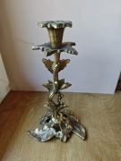 Świecznik mosiężny 