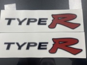 Naklejki TypeR EP3 Civic 7gen 01-05