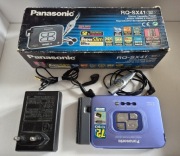 Panasonic RQ-SX45 Walkman - SPRAWNY - Zestaw: Pilot, Box, Akcesoria