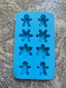 Forma silikonowa do świec -> ciastek śnieżynka świąteczna Boże Narodzenie