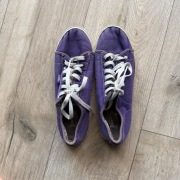 fioletowe tenisowki trampki vansy 38 wiosna vans mega wygodne