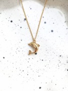 naszyjnik delfin delfinem stal nierdzewna chirurgiczna stali