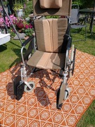 Wózek aluminiowy składany z oparciem na głowe  tel.kontaktowy 536829863