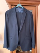 Garnitur granatowy (marynarka + spodnie) 