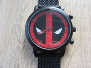 DEADPOOL zegarek na rękę sygnowany znakiem Marvel 