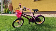 Rower dziewczęcy aluminium kola 16"