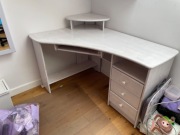 Biurko drewniane narożne 