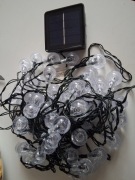 Lampki Solarne Ogrodowe LED Dekoracyjne Kule Wodoodporne