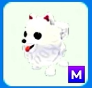 Roblox Adopt Me Mega Neon Samoyed