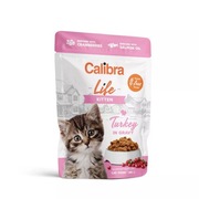 Calibra Cat Life pouch Kitten Turkey in gravy 85g