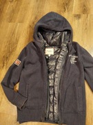 Pepe Jeans Original sweter kurtka z ocieplanym bezrękawnikiem XS 10 lat