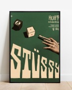 Plakat A4 21x30 Stüssy Y2K do pokoju