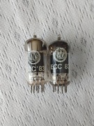 VALVO ECC83 / 12AX7 mC1 D8B + D8E – getter 45° – żebrowane anody – PARA