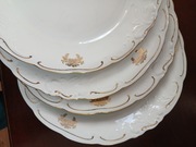 PRL Wawel Fryderyka talerze płaskie obiadowe 4 szt