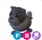 Black Chow Chow RF - Roblox Adopt Me