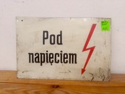 Tablica blaszana BHP 