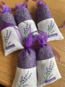 5 woreczków z lawendą do szafy na mole lawendowe 