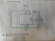 Blat z konglomeratu  Calacatta 