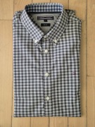 Tommy Hilfiger kratka czarno-szara slim