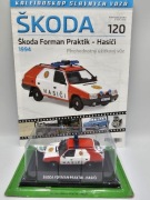 Model Deagostini z Serii Czeskiej - Skoda Forman Praktic Straż Pożarna 